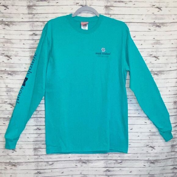 Simply Southern I Just Wanna Hang with My Dog Long Sleeve Printed Tee - Picture 3 of 8